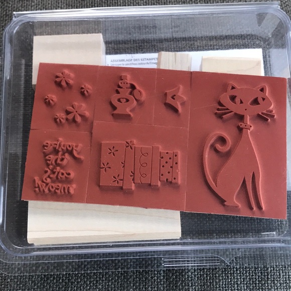 ✨Stamp in’ Up! 🐈‍⬛ You’re the cat’s meow stamp set! NIB Includes 6 stamps - Picture 3 of 6